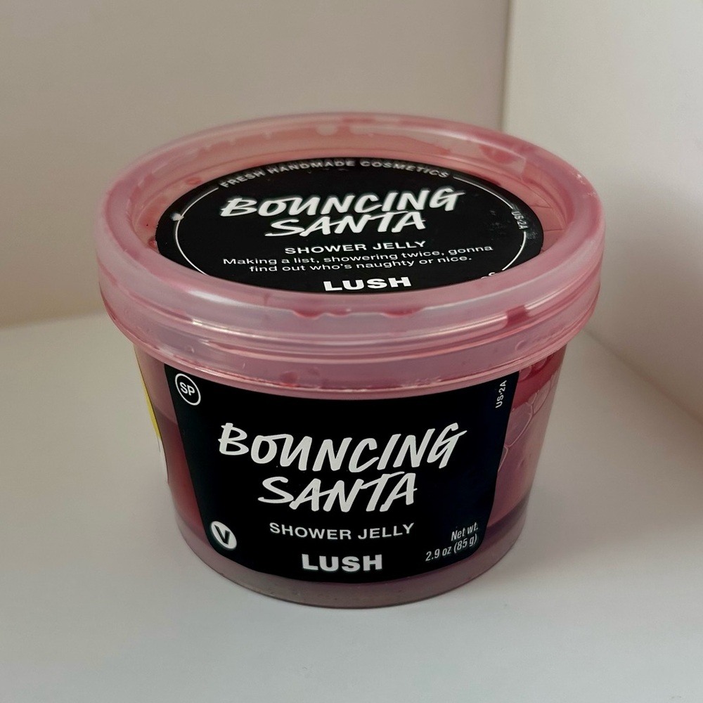 Lush Bouncing Santa Shower Jelly 2.9oz